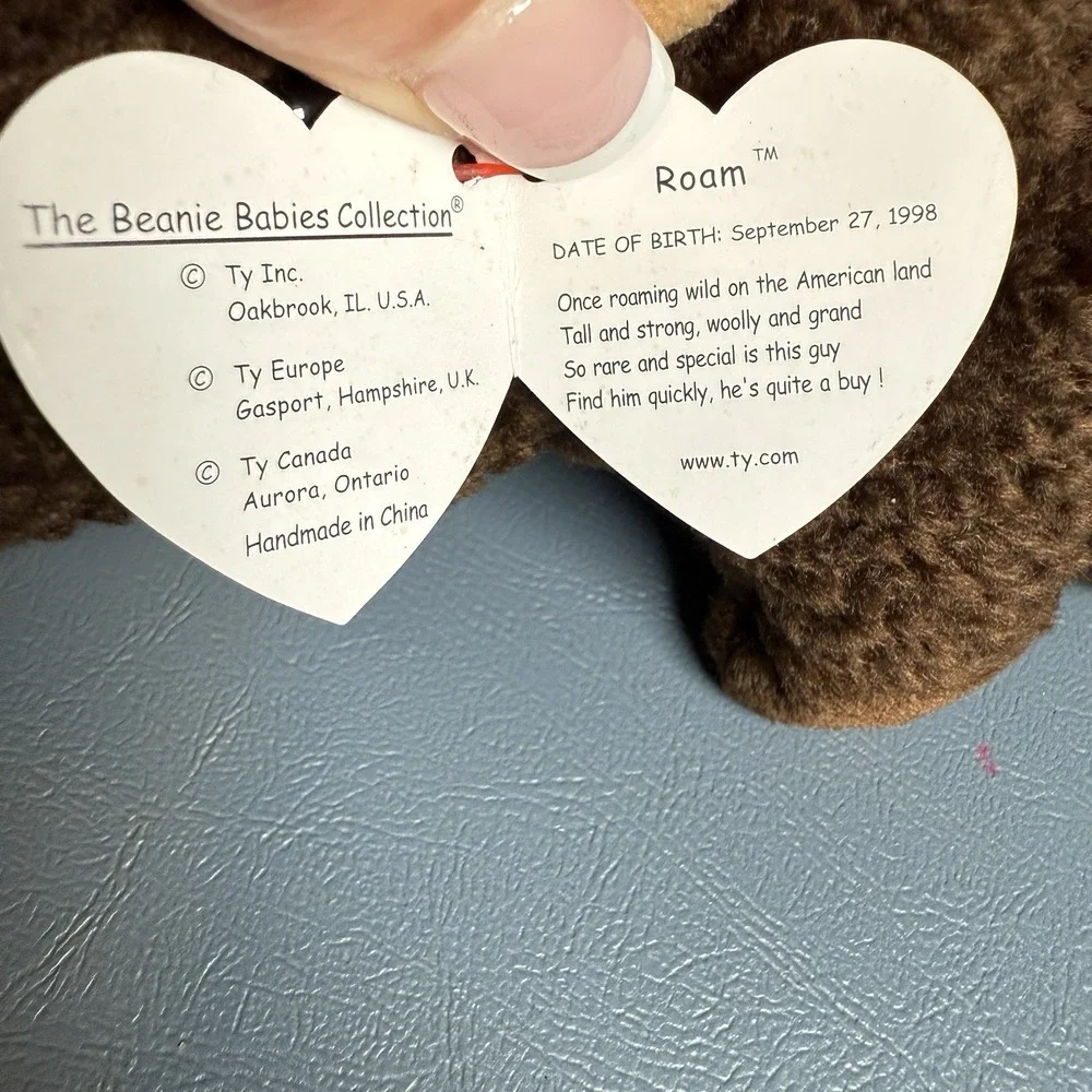 TY Original‎ Beanie Babies Lot Of 5 -Cubbie'93 Roam Canyon '98 Sly '96 Spurs '08
